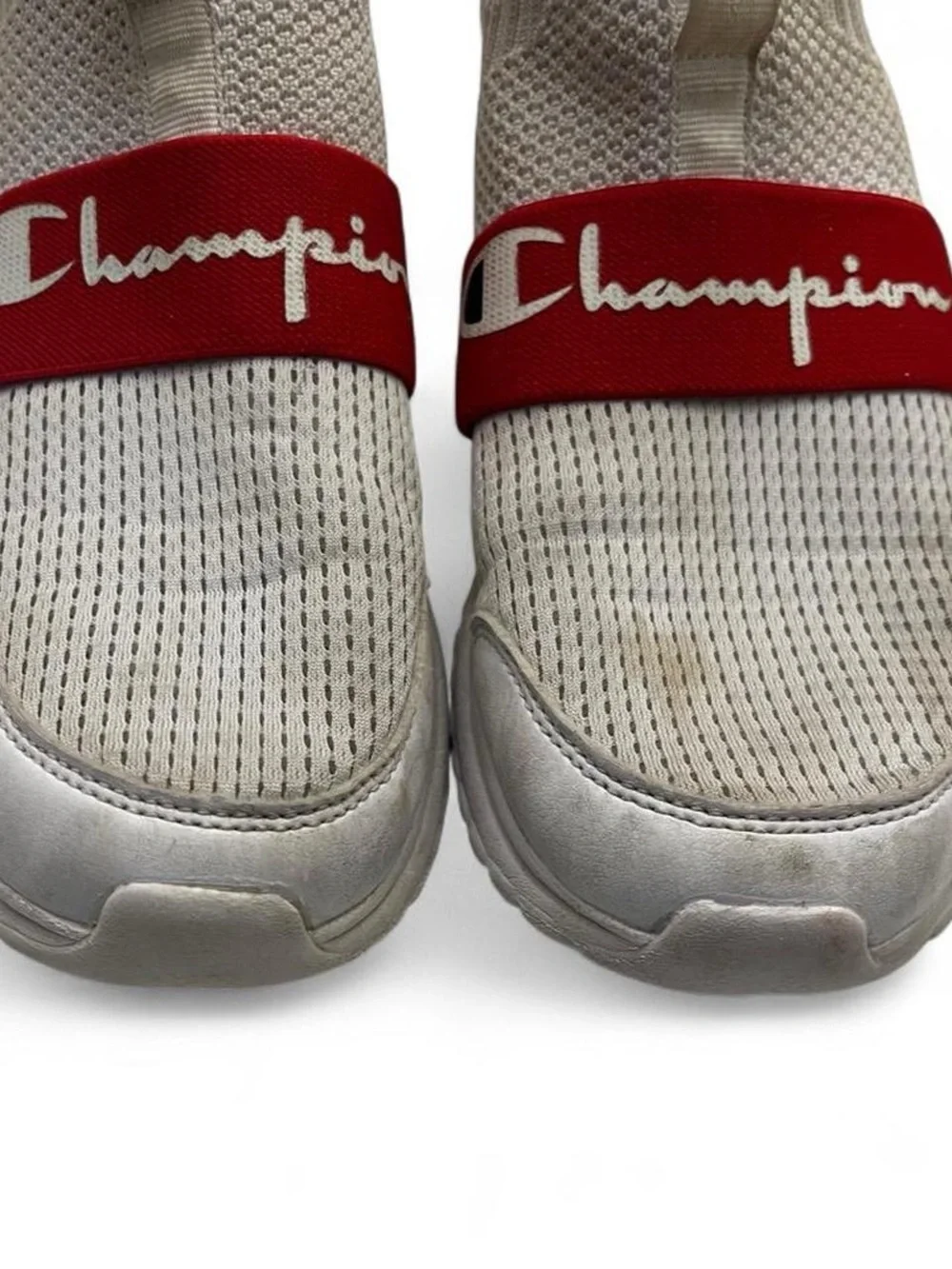 Youth Unisex 3Y Champion Mid Knit Slip On Athletic Sneakers